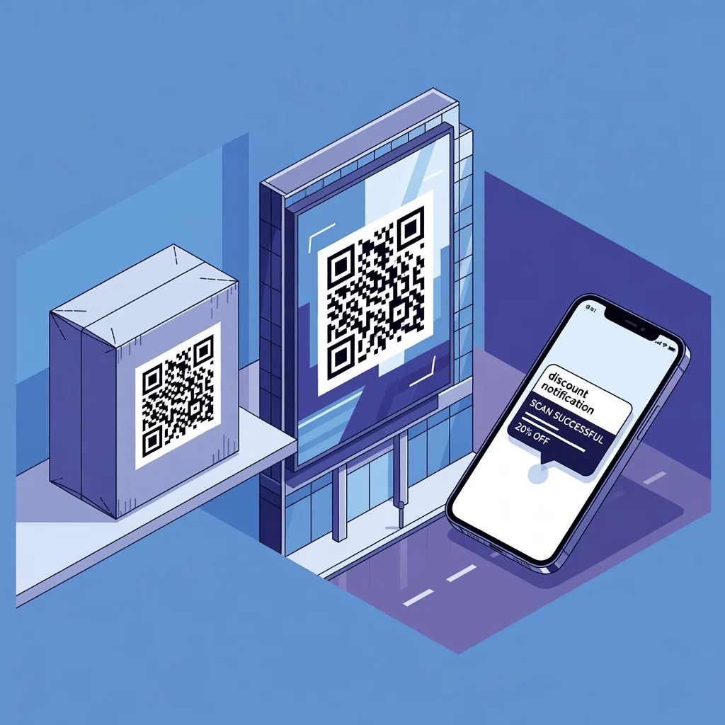 Various real-world applications of QR codes in retail, restaurants, and events
