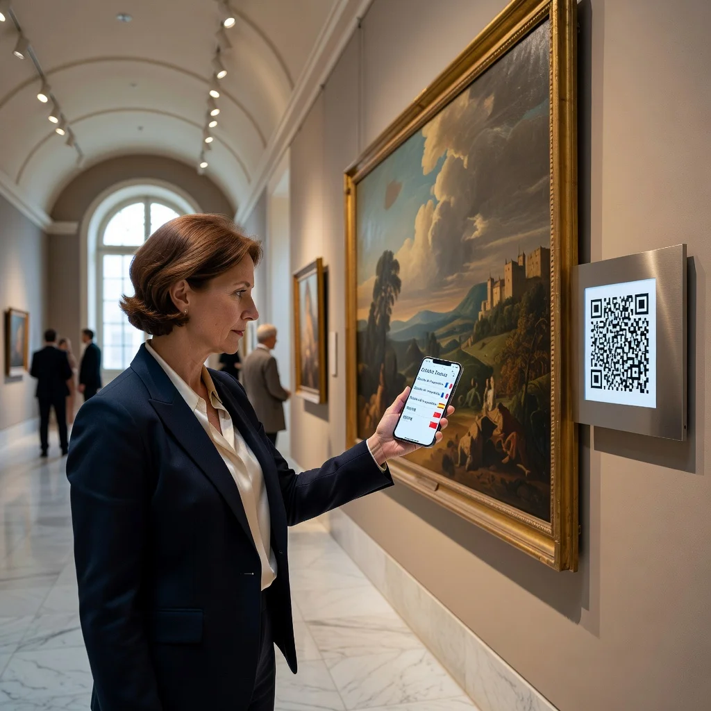 Codice QR per musei: Migliora l'esperienza del visitatore